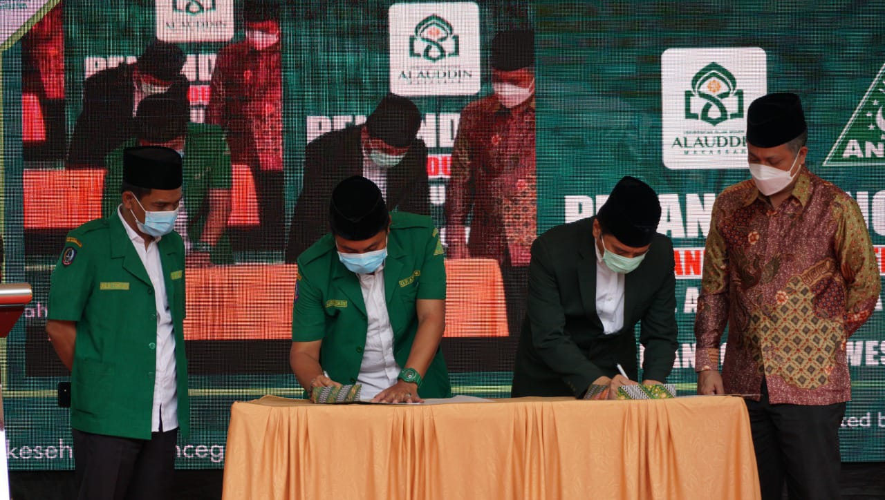 Gambar UIN Alauddin Makassar Teken MoU dengan PW GP Ansor Sulawesi Selatan