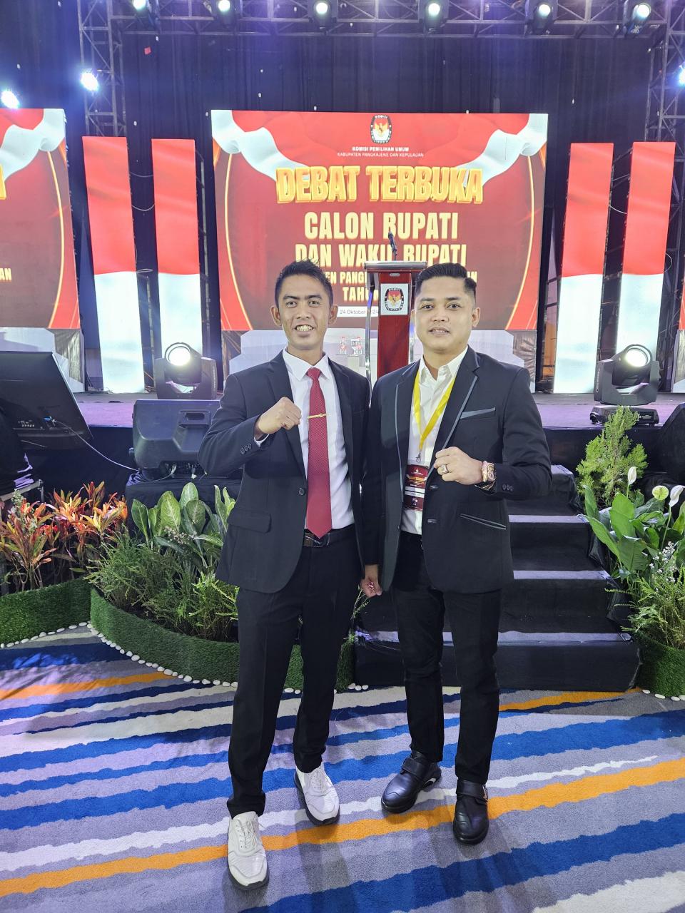 Gambar Wadek III Fak Sains dan Teknologi menjadi Panelis Debat Publik Calon Bupati Wakil Bupati Pangkep