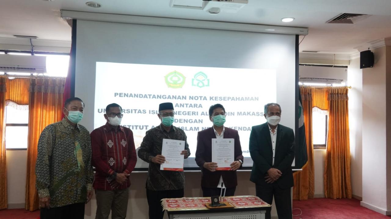 Gambar UIN Alauddin Teken MoU dengan IAIN Kendari Garap Implementasi MBKM