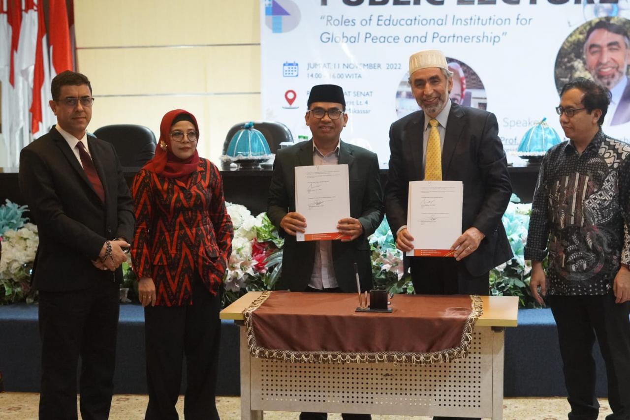Gambar UIN Makassar dan CECF Teken Mou  Internasional, Ciptakan Perdamaian Global