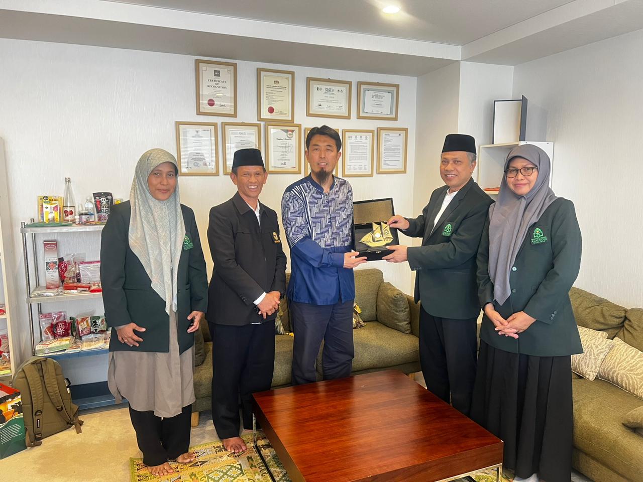 Gambar UIN Makassar dan NAHA Jepang Jajaki Kerjasama Internasional Pengembangan Industri Halal