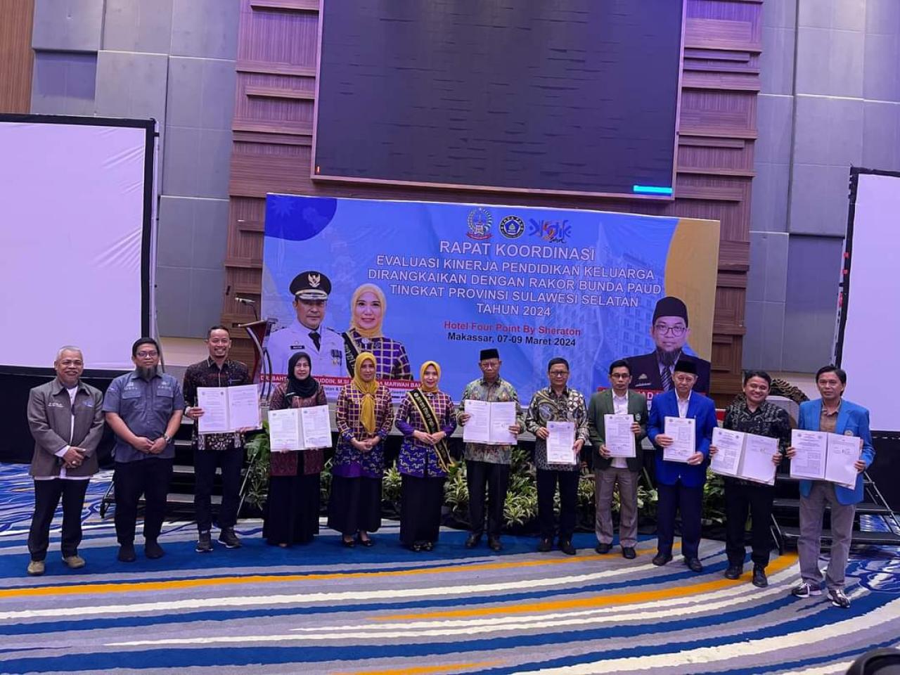 Gambar UIN Makassar Teken MoU Peningkatan Kualitas Pendidikan dengan Bunda PAUD Sulsel