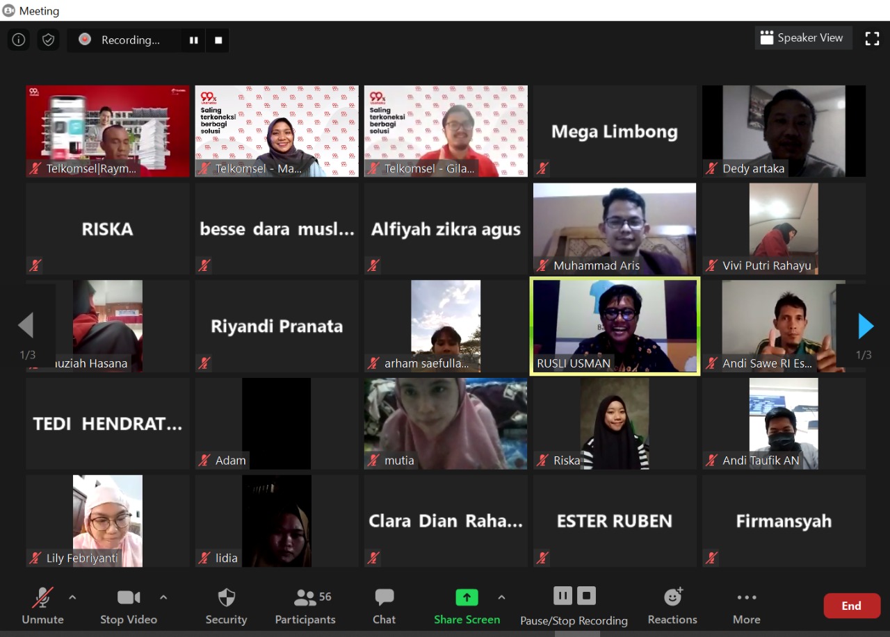 Gambar UKM Kopma UIN Alauddin Bahas Inovasi Digital Koperasi dan UMKM di Webinar Nasional