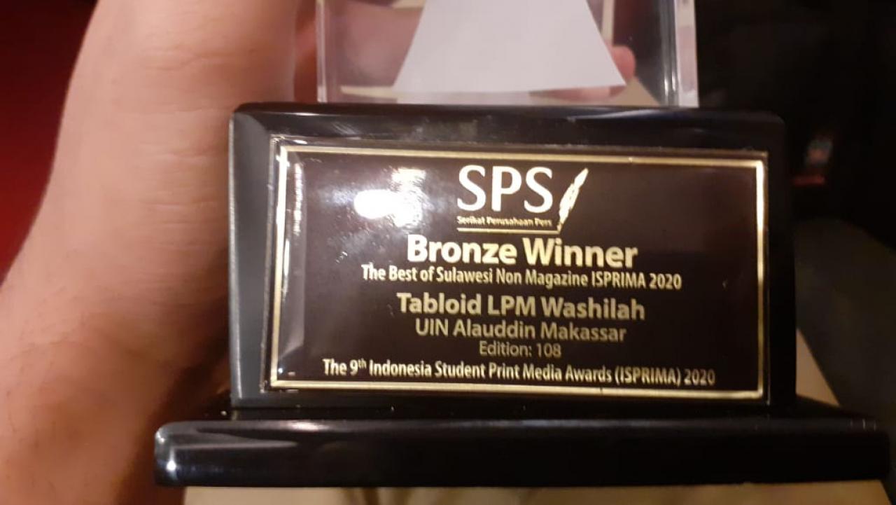 Gambar UKM LIMA Washilah UIN Alauddin Sabet Penghargaan ISPRIMA