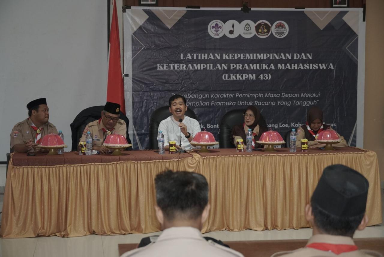 Gambar UKM Pramuka UIN Alauddin Makassar Gelar LKPPM Angkatan 43