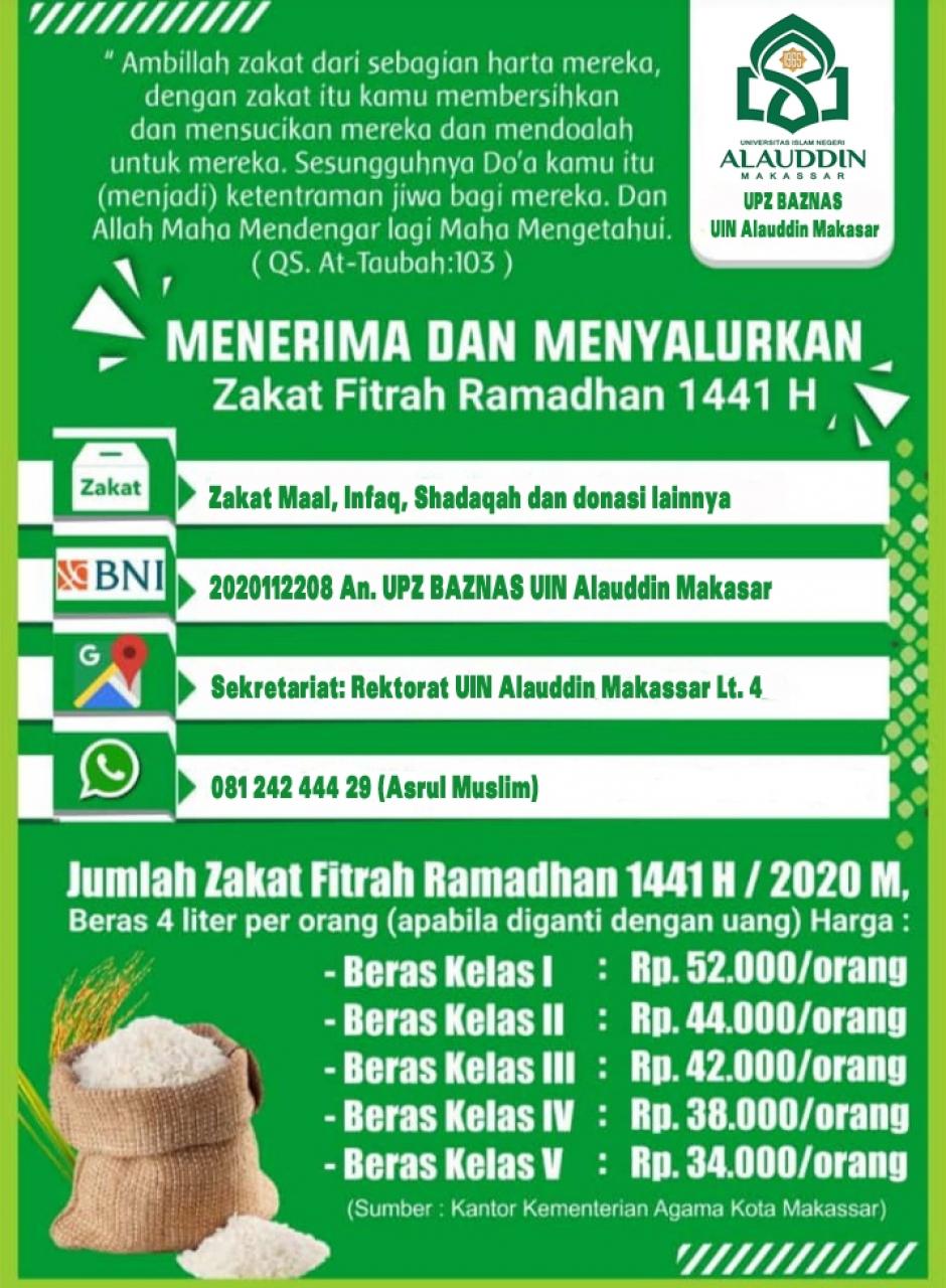 Gambar Unit Pengelola Zakat (UPZ) UIN Alauddin Makassar Resmi Terbentuk