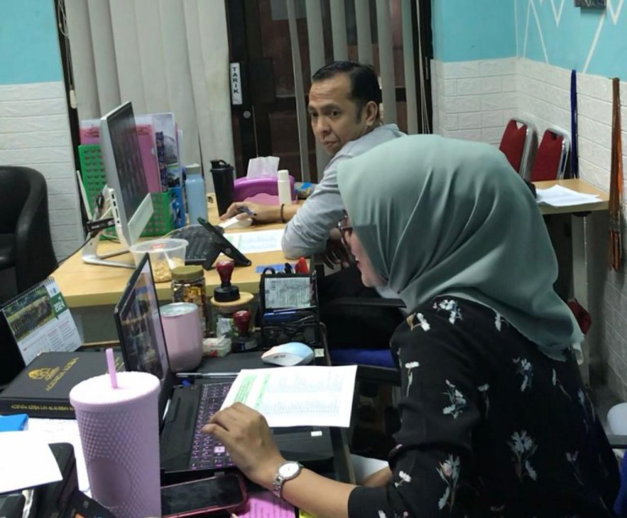 Gambar UPT Bahasa UIN Makassar Fasilitator Ujian CBT Calon Penerima Beasiswa Maroko