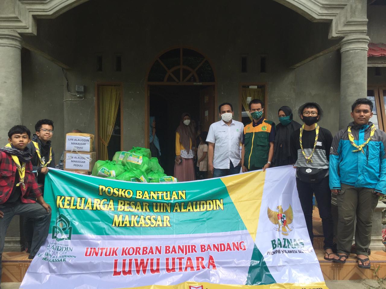 Gambar UPZ UIN Alauddin Salurkan Bantuan untuk Korban Banjir Bandang di Lutra