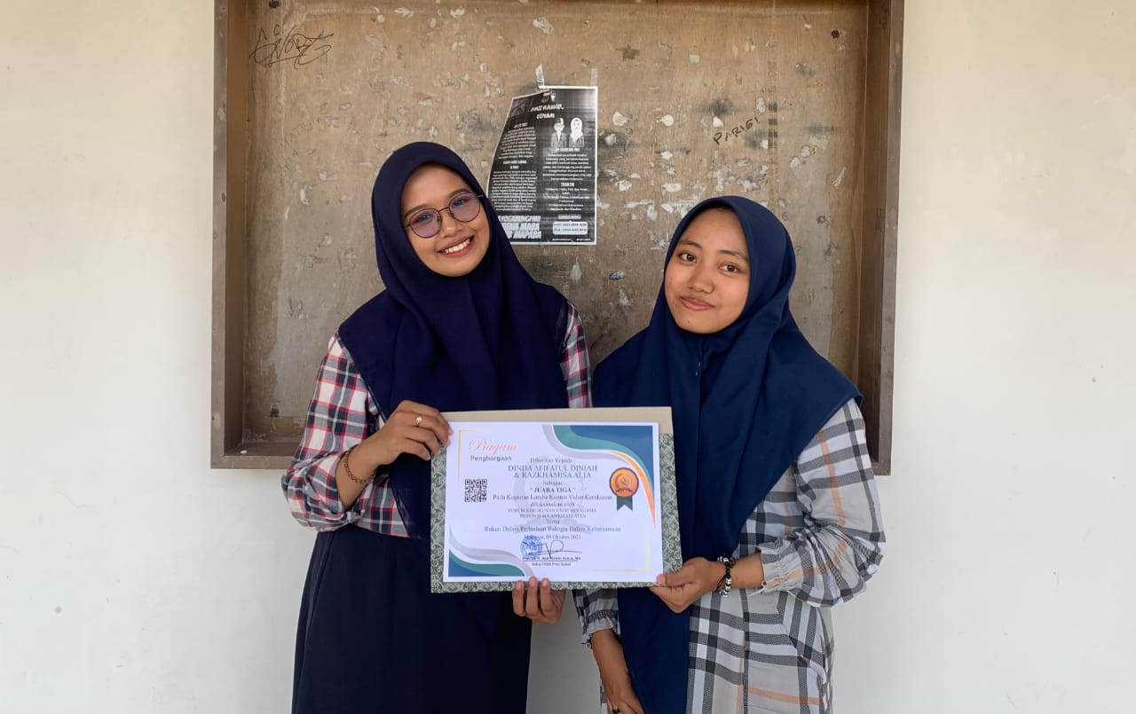 Gambar Video Karya Mahasiswa Prodi SAA FUG, Juara Tiga Lomba Konten FKUB Sul-Sel 2023