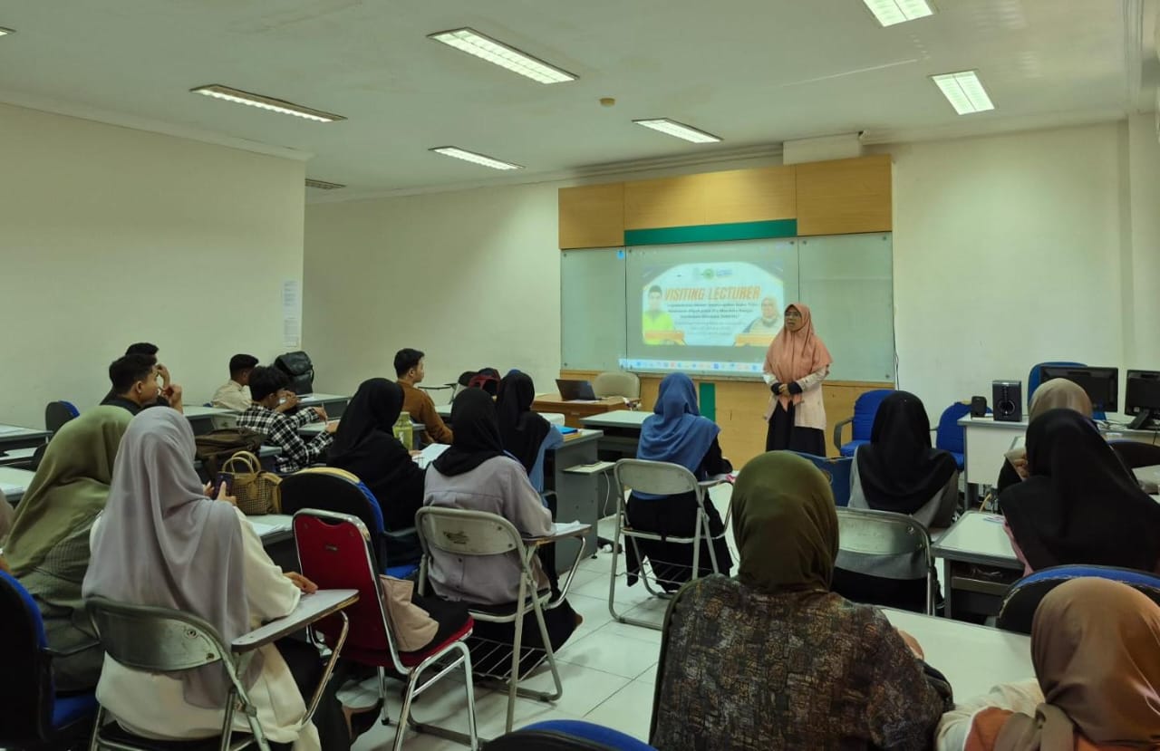 Gambar Visiting Lecturer Prodi BSA Hadirkan Dosen IAIN Sultan Amai Gorontalo