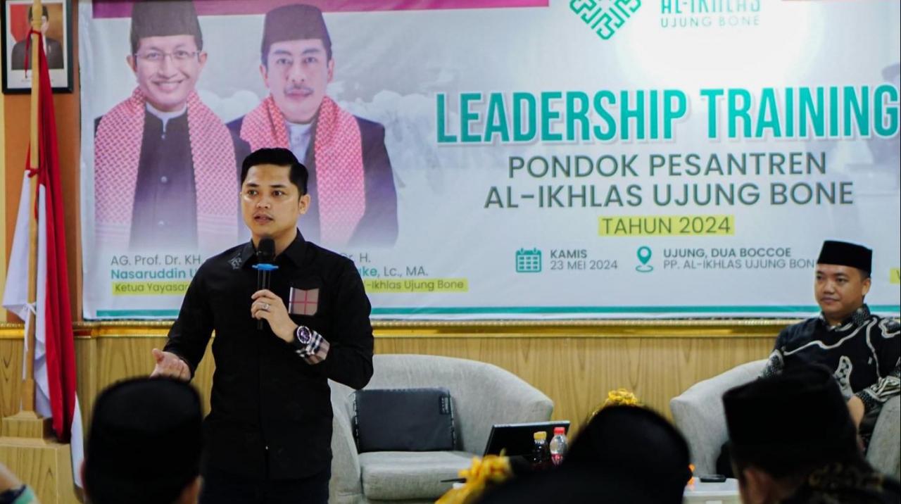 Gambar Wakil Dekan lll FST UIN Makassar Jadi Narasumber Leadership Training di Ponpes Al-Ikhlas Ujung Bone
