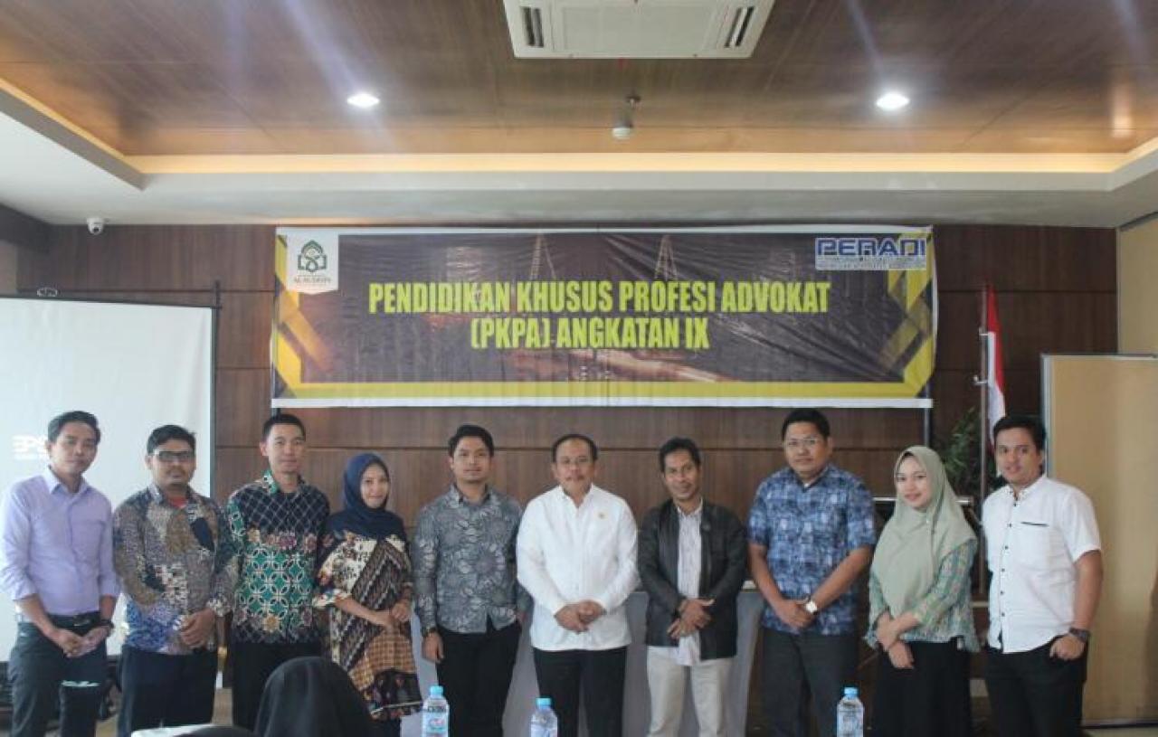 Gambar Wakil Ketua MK Prof Aswanto, Jadi Pembicara di PKPA UIN Alauddin Makassar