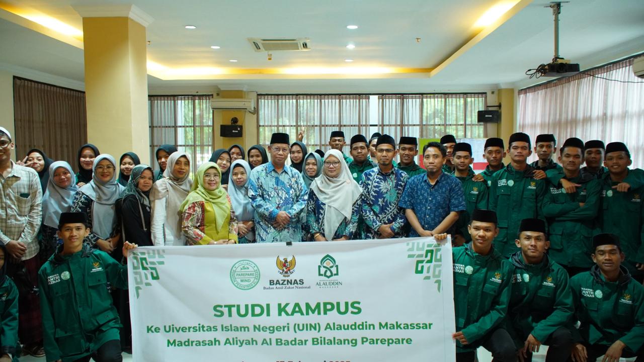 Gambar Wakil Rektor I UIN Alauddin Terima Studi Kampus MA Al Badar Bilalang Parepare