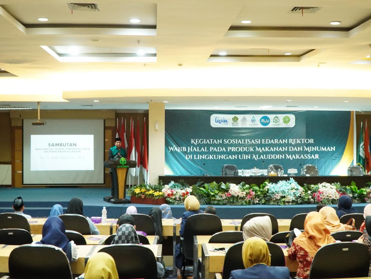 Gambar Wakil Rektor II Dorong Pelaku UMKM di UIN Alauddin untuk Sertifikasi Halal