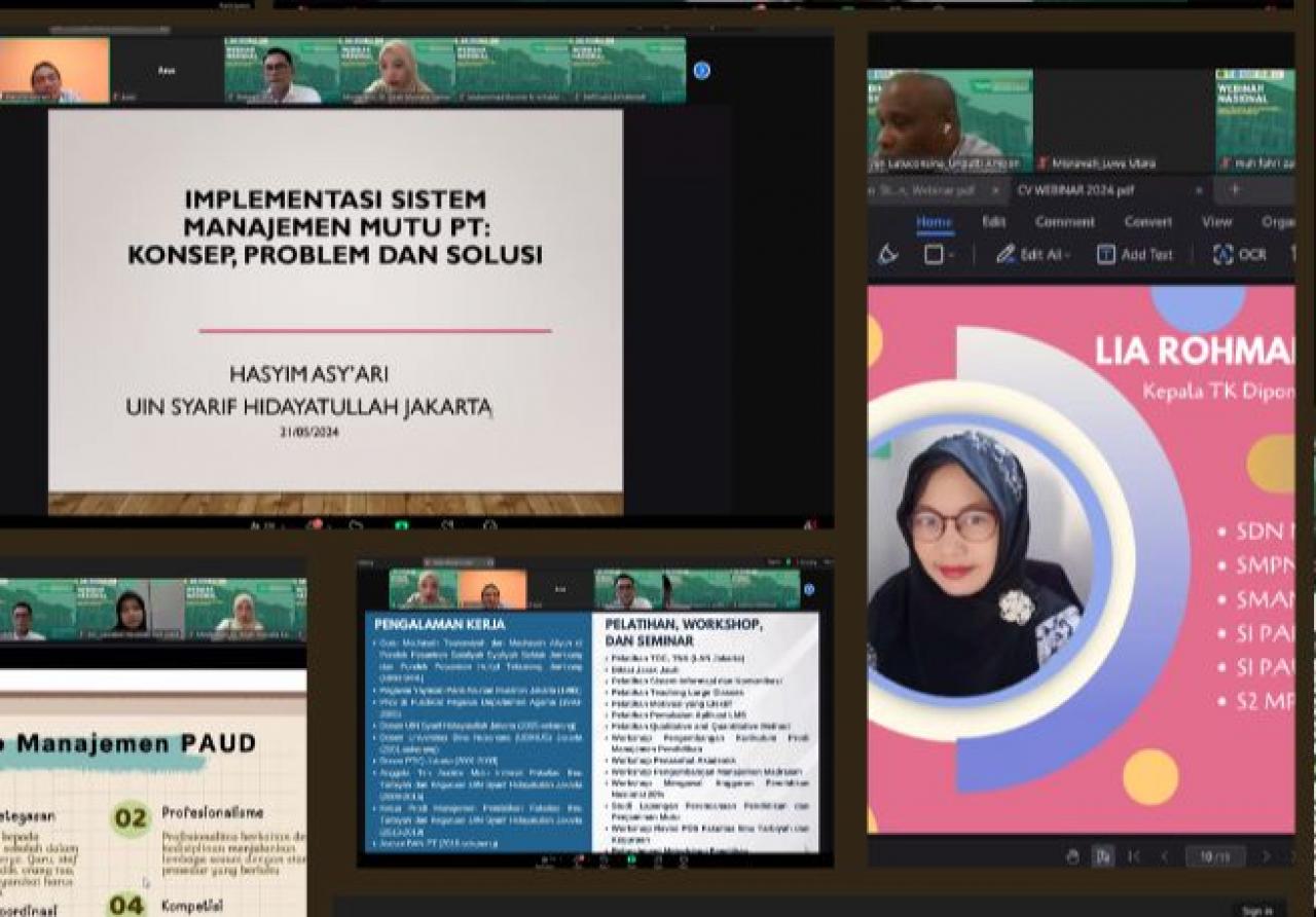 Gambar Webiner Nasional Prodi MPI Bahas Praktik Baik Manajemen Organisasi Lembaga