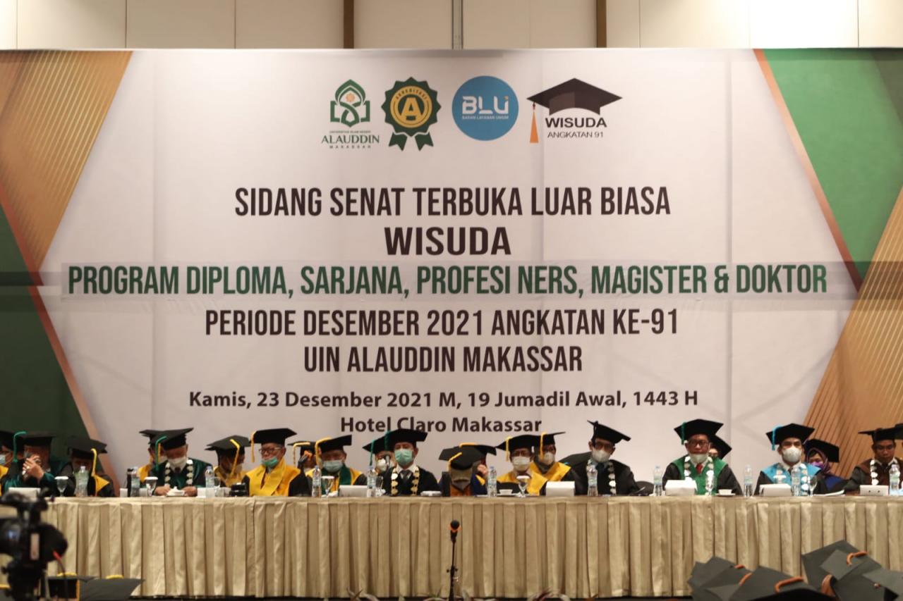 Gambar Wisuda Tatap Muka di Masa Pandemi UIN Alauddin Berjalan Lancar
