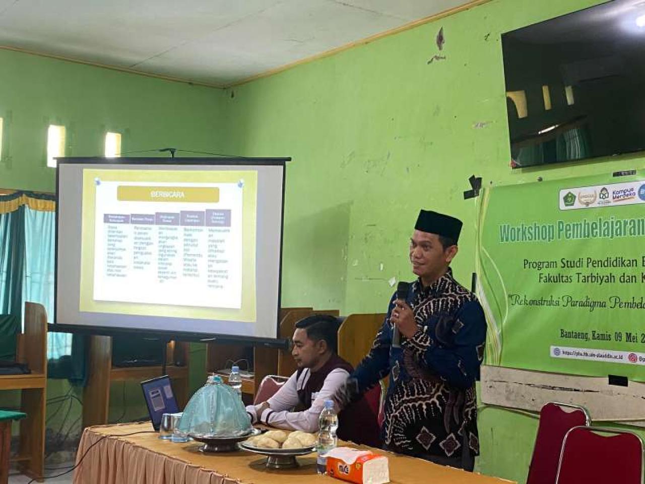 Gambar Workshop Bahasa Arab PBA UIN Alauddin di Bantaeng Hadirkan Empat Dosen Jadi Narasumber