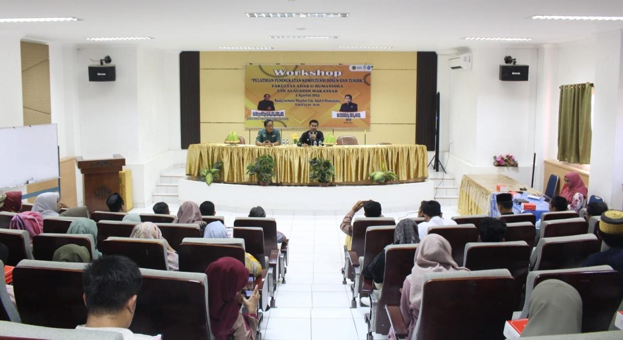 Gambar Workshop FAH, Upaya Peningkatkan Kompetensi Layanan Prima Dosen dan Tenaga Kependidikan