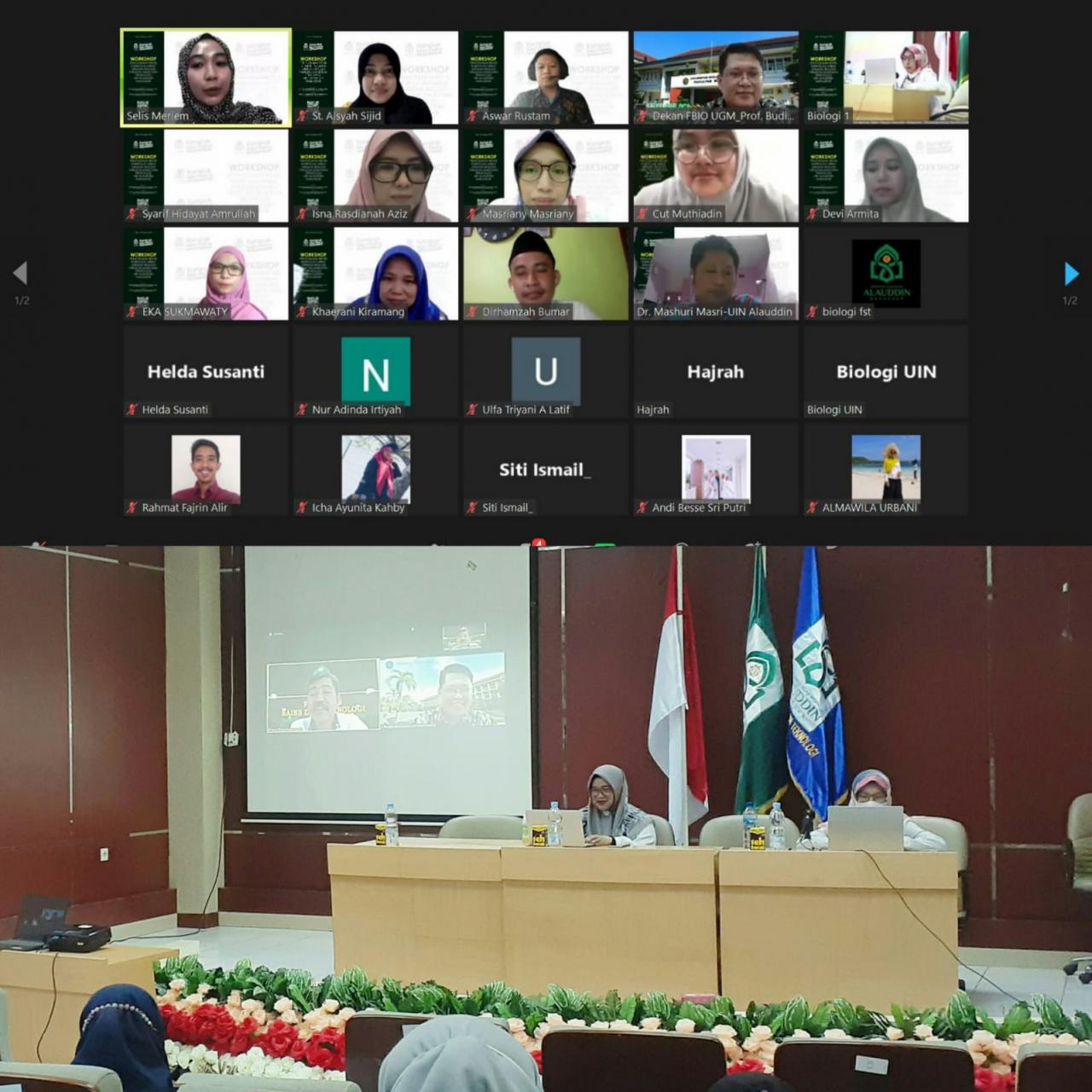 Gambar Workshop Penyusunan Revisi Kurikulum MBKM Biologi UIN Alauddin Hadirkan Ketua KOBI