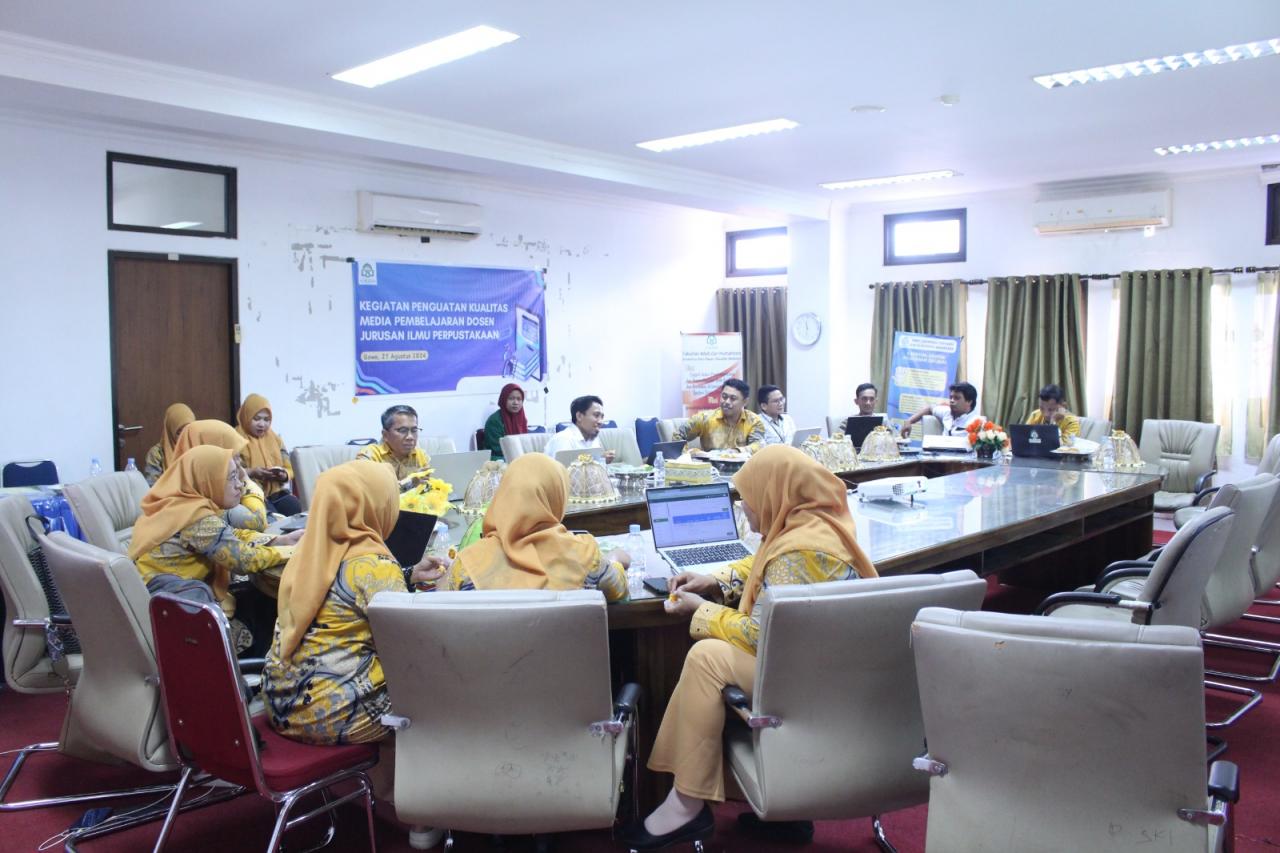 Gambar Workshop Prodi Ilmu Perpustakaan UINAM Tingkatkan Kualitas Media Pembelajaran Dosen