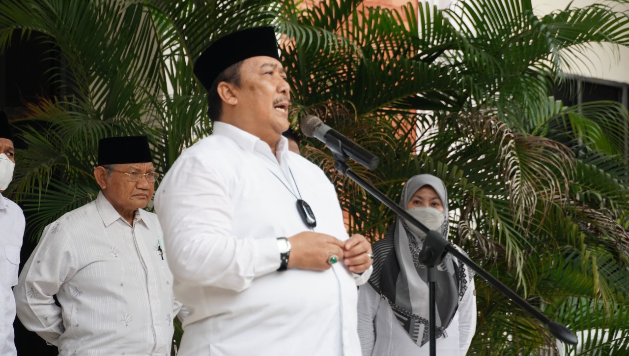 Gambar WR II UIN Alauddin Pimpin Apel Pagi, Ini Pesannya!