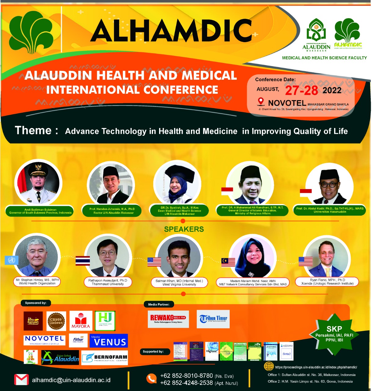 Gambar Wujudkan Daya Saing Global, FKIK UIN Alauddin Makassar Akan Menyelenggarakan Konfrensi Internasional