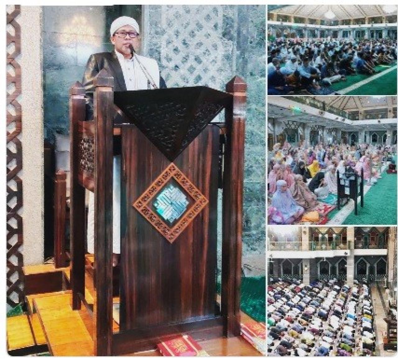 Gambar Mimbar Al-Markaz Al-Islami: Ukhuwah Islamiyah