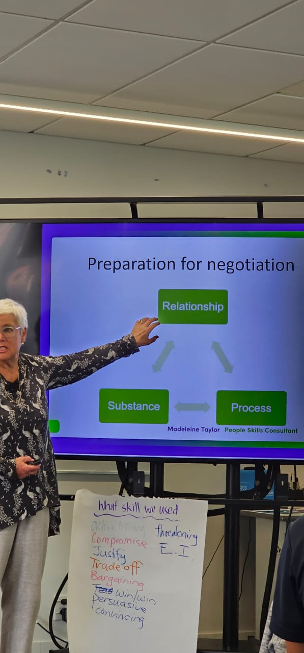 Gambar Pemimpin adalah Negosiator (Hari Kedelapan, Senior Leadership Program)