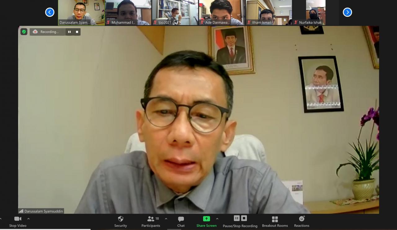 Foto Prof. Dr. H. Darussalam Syamsuddin